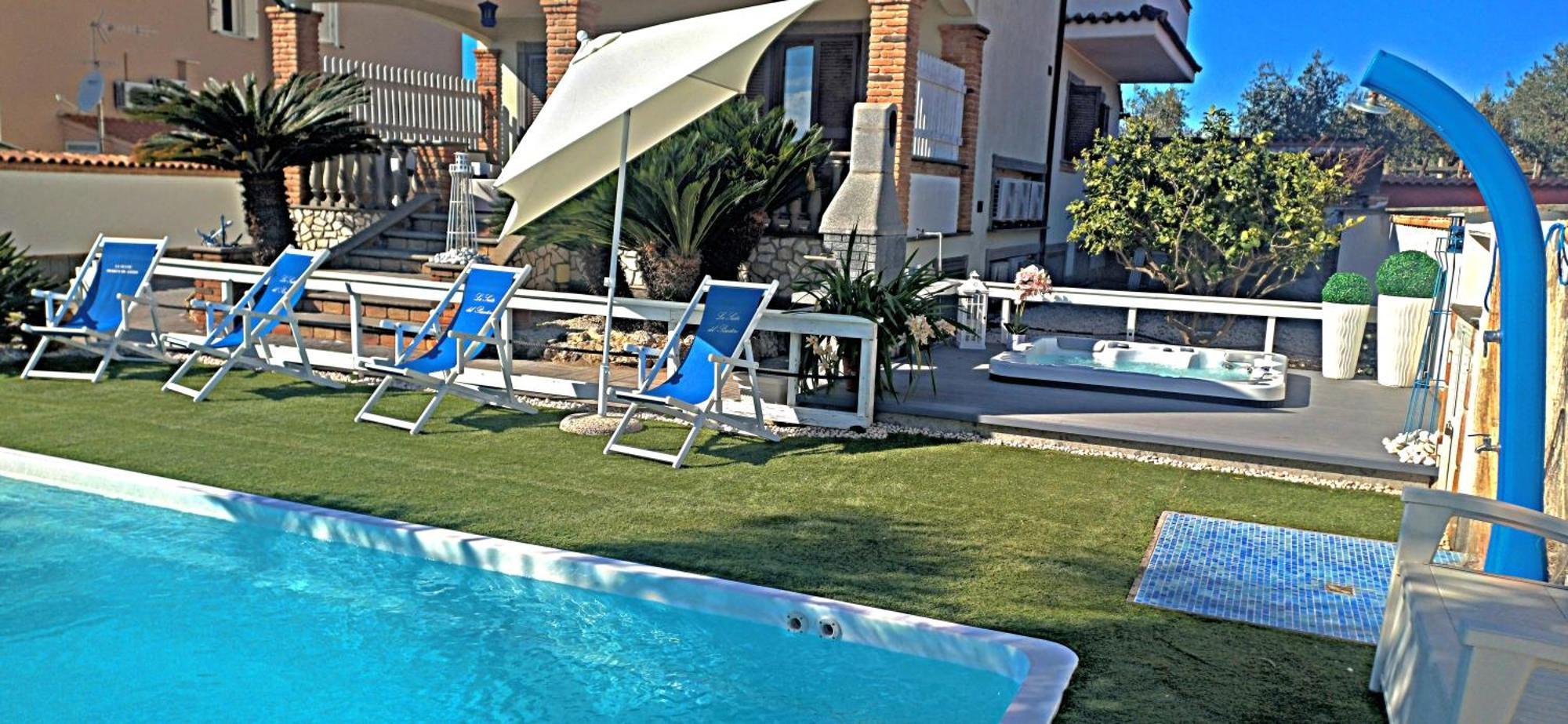Alloggi Turistici Con Piscina Palestra Jacuzzi Sauna Анцио Экстерьер фото