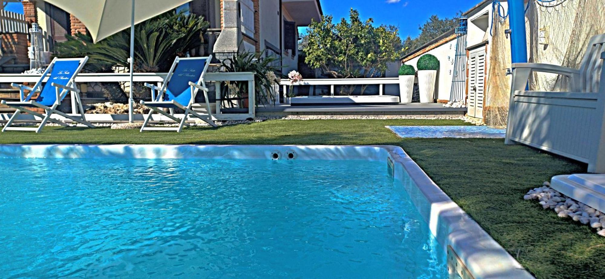 Alloggi Turistici Con Piscina Palestra Jacuzzi Sauna Анцио Экстерьер фото